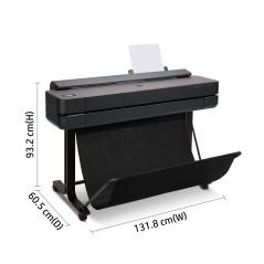 HP Designjet T650 24-In Printer - storformatsprinter